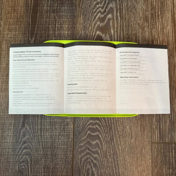 Tupperware Freezer Mates Plus Shallow Medium Container - Picture 15 of 16